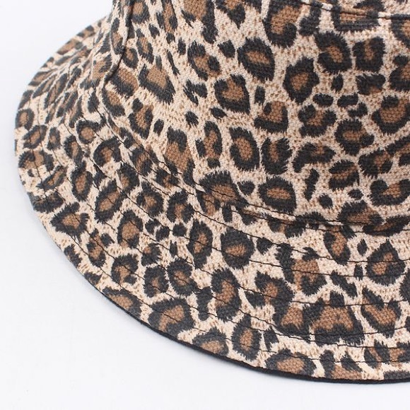 Bucket Hat Black Animal Print - Picture 5 of 12